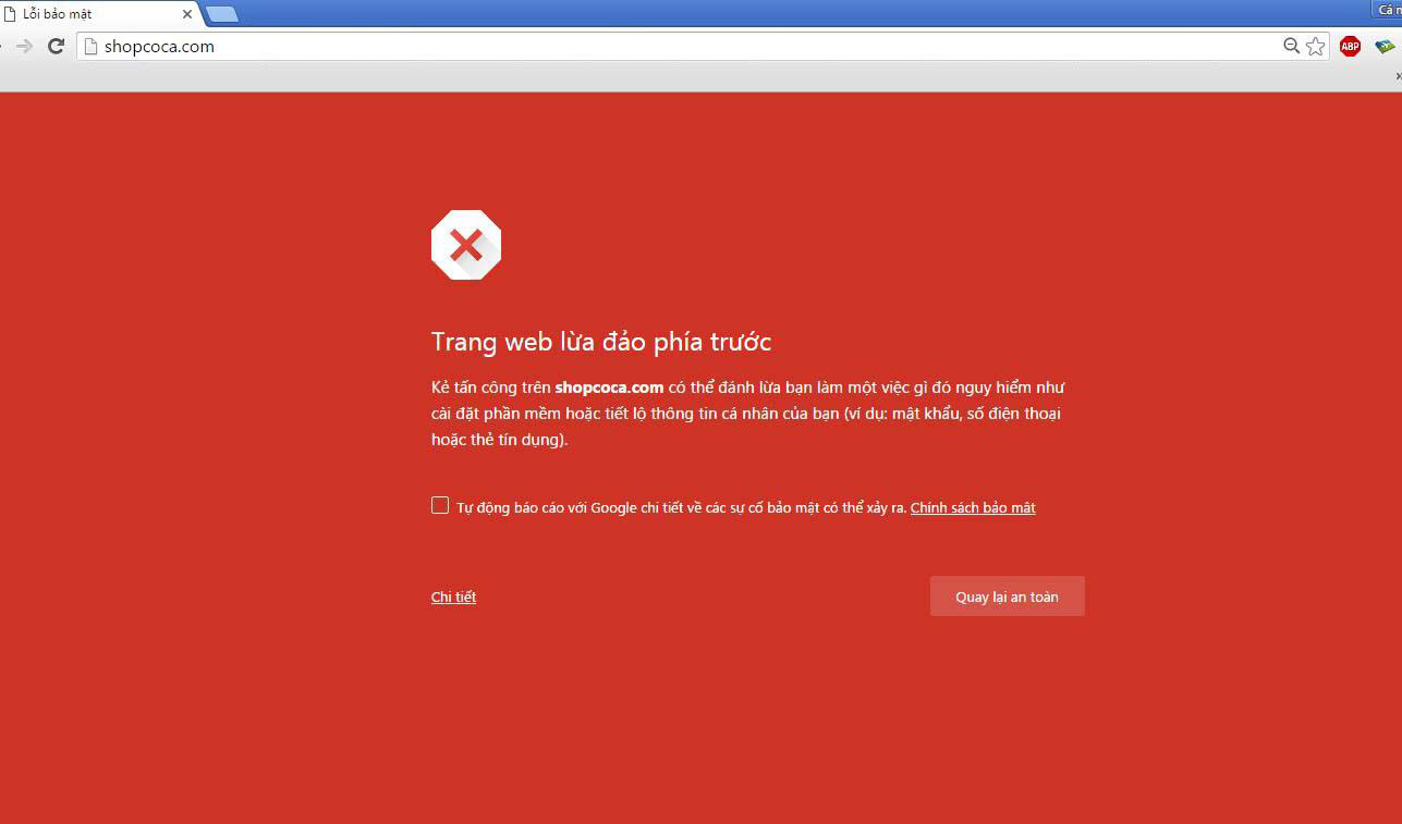 Dấu hiệu website bị hack